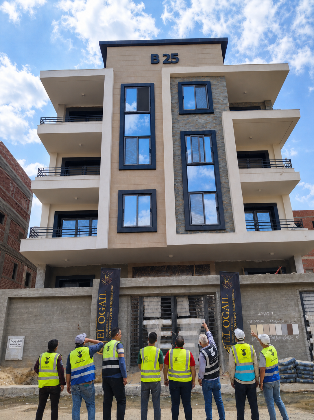 On-site supervision, execution and delivery of luxury residential project